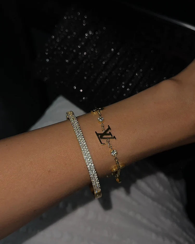 BRACELET LV SILVER