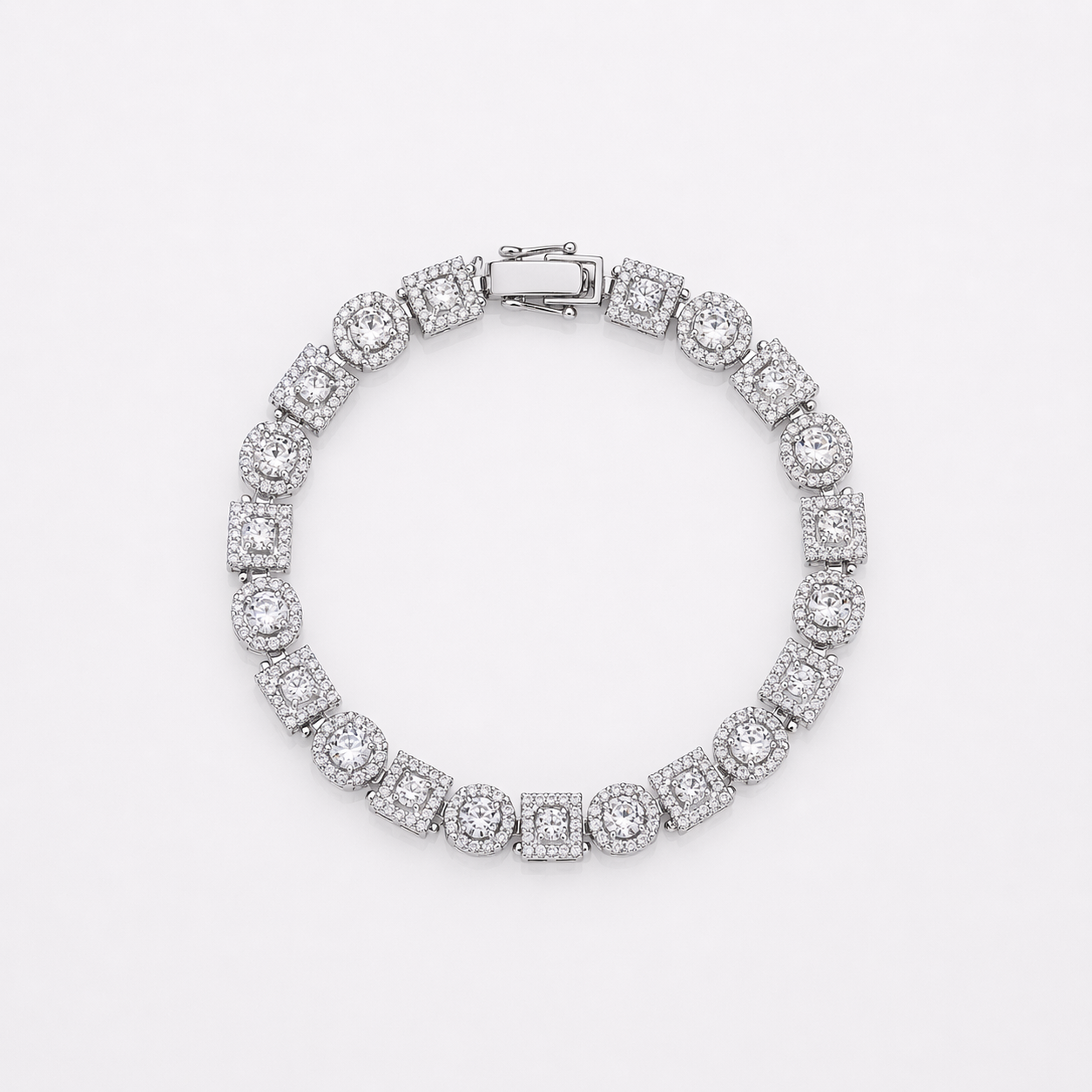 “Prism” moissanite bracelet – VVS1