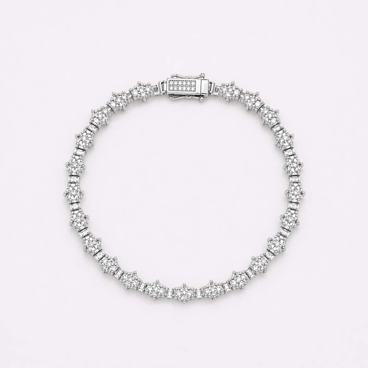 "Lyrae" bracelet - 3mm (silver plated)