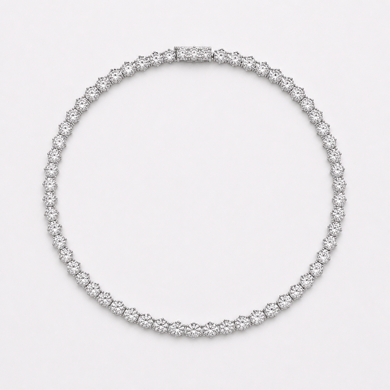 Honeyline chain - 3mm (silver plated)
