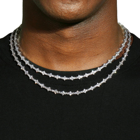 Honeyline chain - 3mm (silver plated)