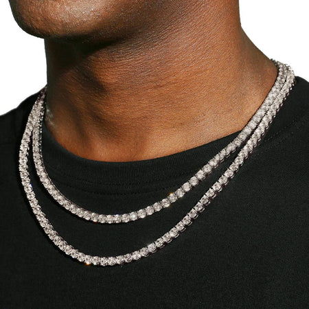 MOISSANITE CHAINE 5MM TENNIS - VVS1